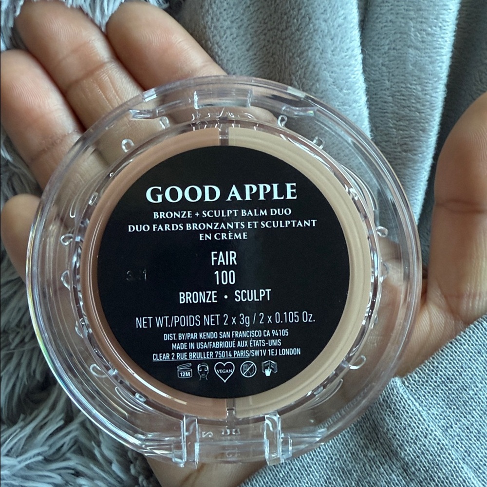 KVD Good Apple Bronze Sculpt Balm Duo FAIR 100 - Picture 4 of 4